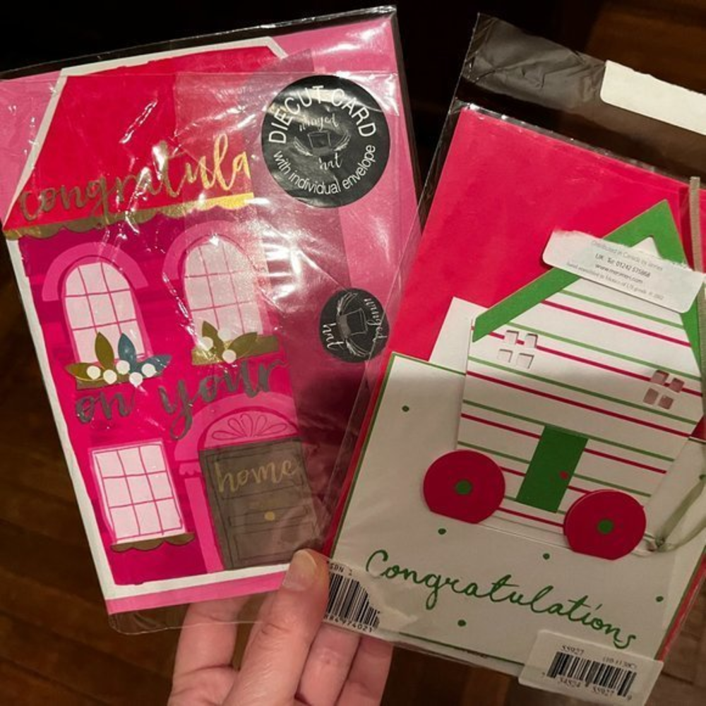 New‎ Home - Greeting Card (Bundle of 2 cards)